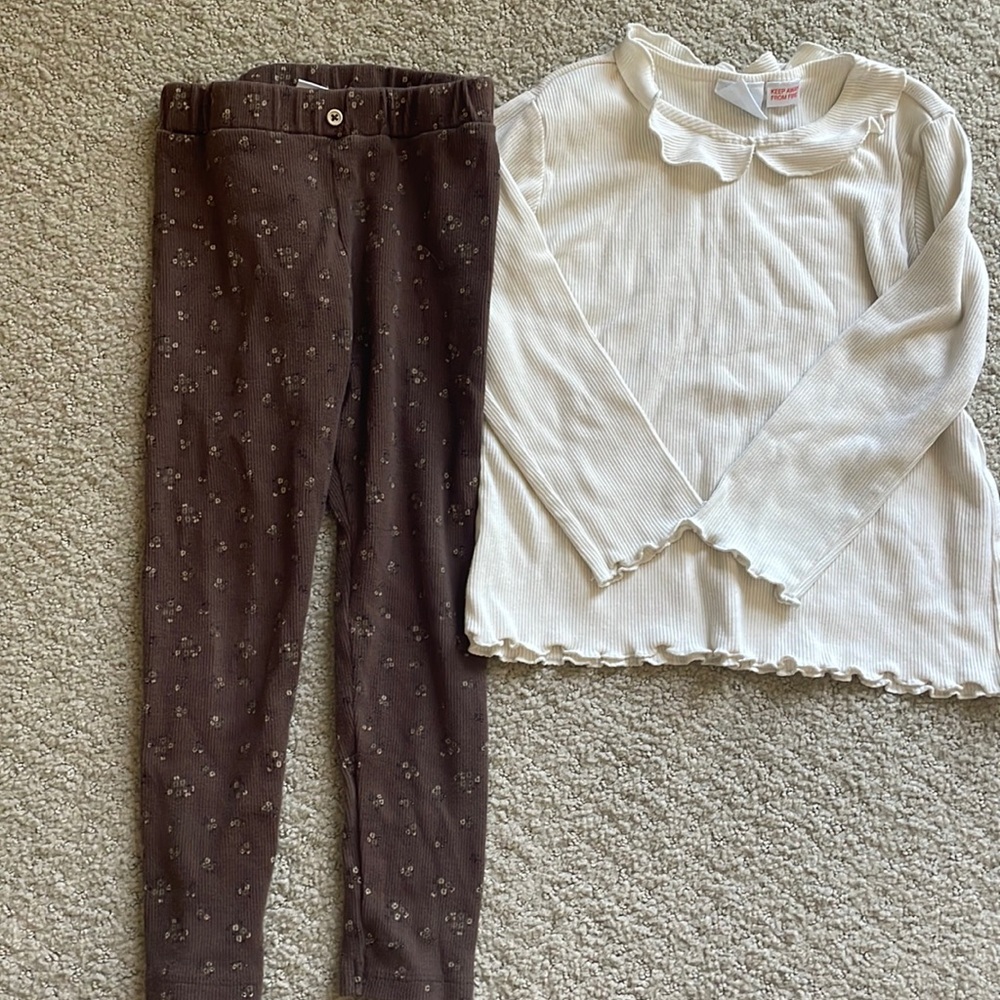 Zara girls set size 3T-4T